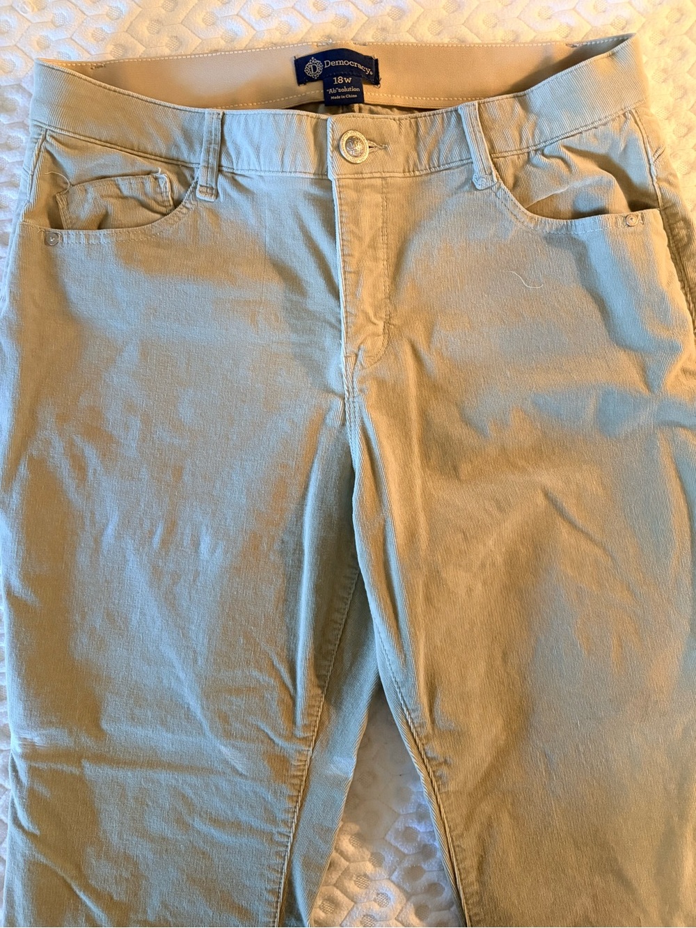 Democracy AbSolution Slim Straight Corduroy Jeans